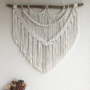 آویز مکرومه طرح سپیدار