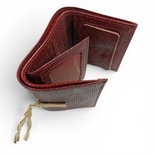 مشخصات کیف پول دخترانه چرم طبیعی مدل شوکا