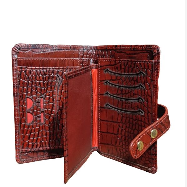 کیف پول زنانه چرمی مدل MERLIN