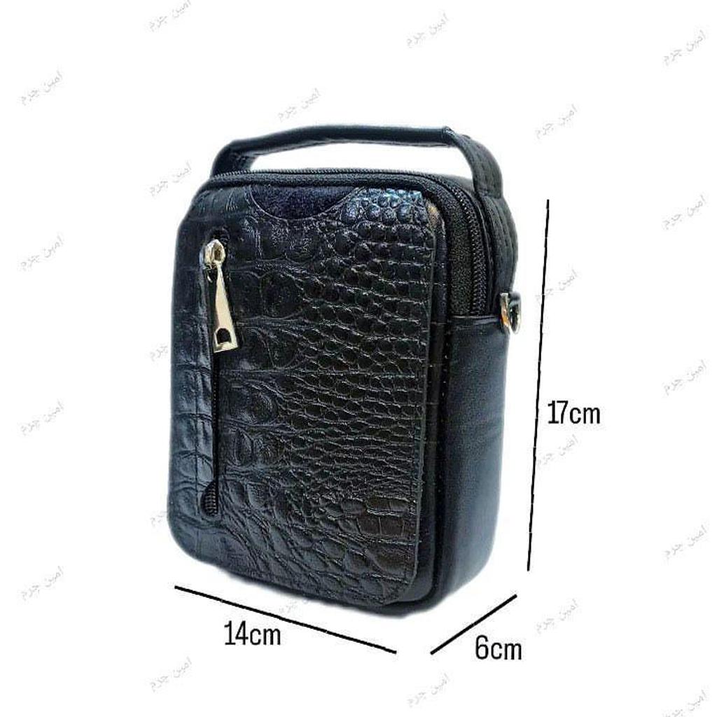 مشخصات کیف رودوشی چرم طبیعی مدل آیریک