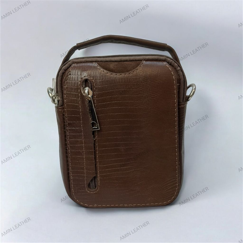 مشخصات کیف رودوشی چرم طبیعی مدل آیریک
