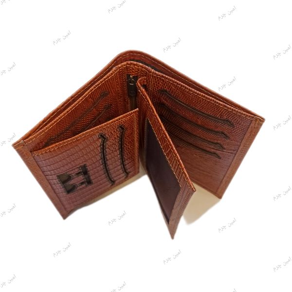 کیف جیبی مردانه چرم طبیعی مدل شایان مدل 1