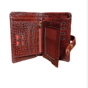 فروش اینترنتی کیف پول دستی چرمی مدل MERLIN