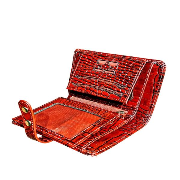 کیف پول زنانه چرم طبیعی مدل MERLIN