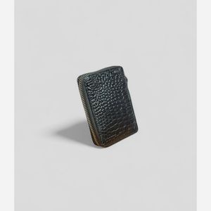 قیمت جاکارتی چرم طبیعی مدل آکاردئونی دورزیپ