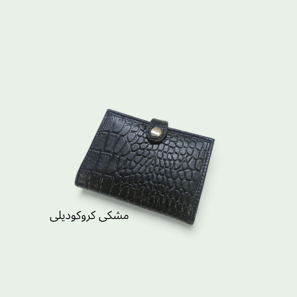خرید آنلاین جاکارتی چرم طبیعی مدل پاریز