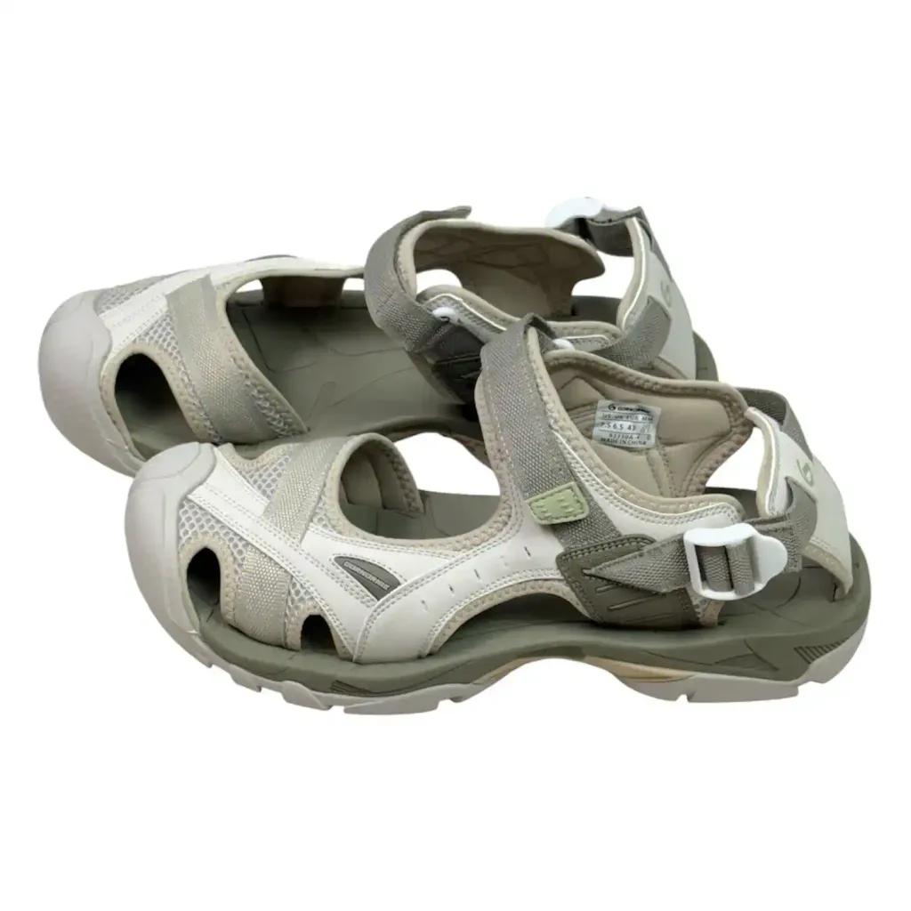 خرید اینترنتی قیمت صندل طبیعت گردی مردانه کرم سبز GORNORNIE کد۹۲۷۳۰A