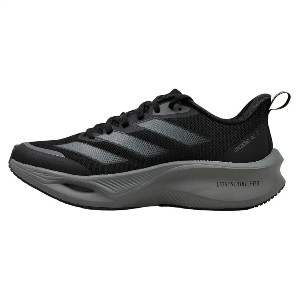 خرید اینترنتی قیمت کفش رانینگ آدیداس مشکی مدل Adizero کد RC7M