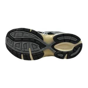 خرید اینترنتی قیمت کفش اسیکس مشکی کرم کد GEL1130