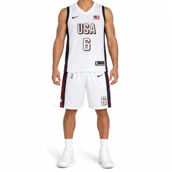 ست بسکتبالی سفید USA کد 6686