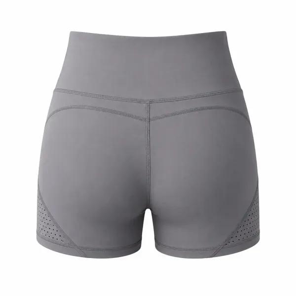 شورتک ورزشی ملانژ با پارچه غواصی کد 30650