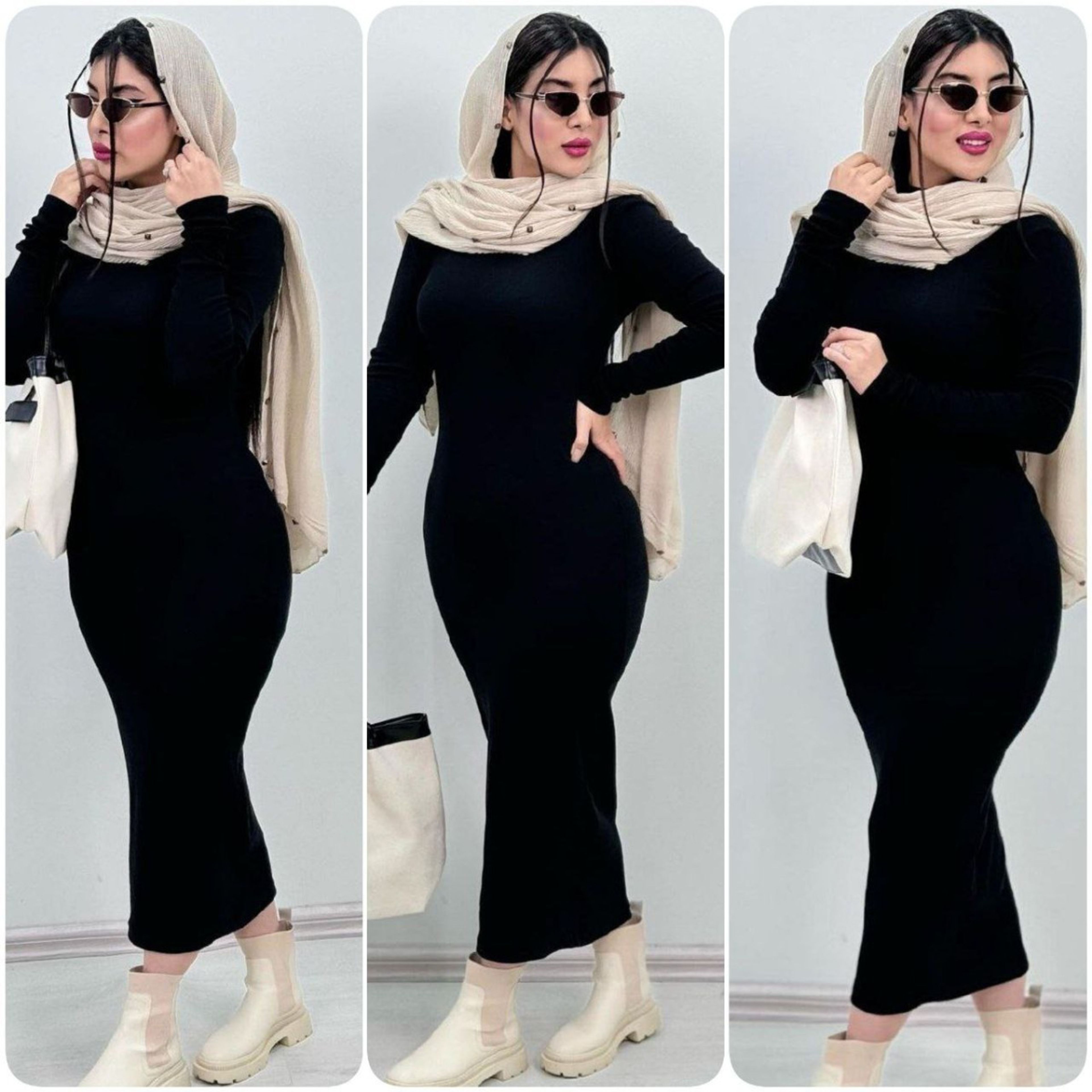 قیمت زیر مانتویی زنانه  طرح ماکسی یقه اسکی