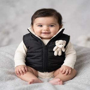 پافر نوزادی اسپرت عروسکی خرسی 11732