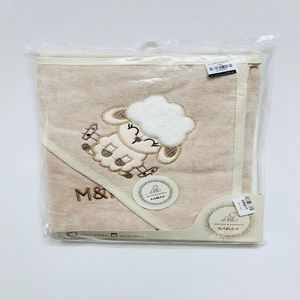 خرید اینترنتی قیمت حوله نوزادی اسپرت طرح گوزن و بره 11734