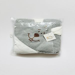 خرید اینترنتی قیمت پتو بافت نوزادی اسپرت خرسی 11739