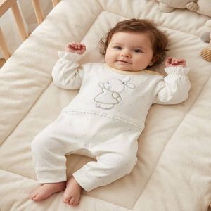 سرهمی نوزادی دخترانه طرح خرگوش 11701