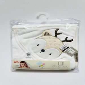 خرید اینترنتی قیمت حوله نوزادی تک اسپرت طرح گوزن 11665