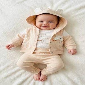 خرید اینترنتی قیمت ست سه تیکه اسپرت کارترکیه طرح خرسی ها 11409
