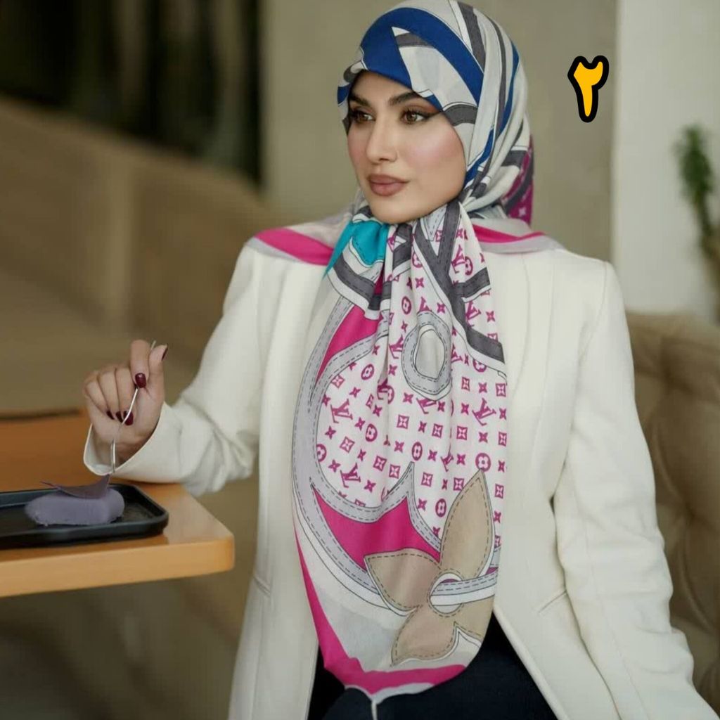 قیمت روسری نخی متریال وارداتی