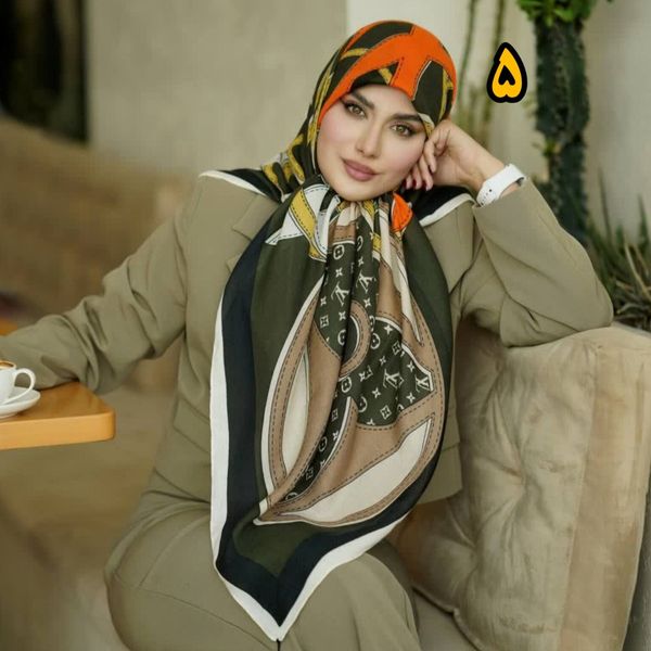 روسری نخی متریال وارداتی