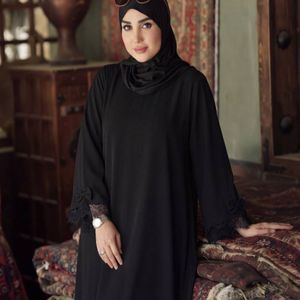 خرید آنلاین عبا آستین پاپیونی