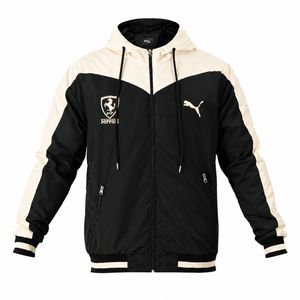 کاپشن مشکی کرم مردانه مدل Ferrari مدل 1