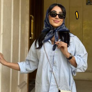 خرید اینترنتی مینی اسکارف نخی وارداتی
