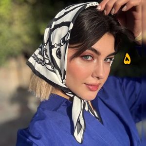 فروش اینترنتی مینی اسکارف ابریشم توییل وارداتی