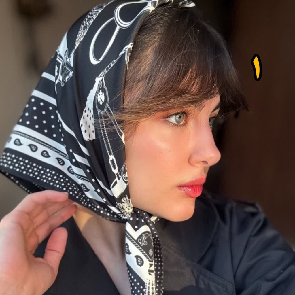 خرید انلاین مینی اسکارف ابریشم توییل وارداتی