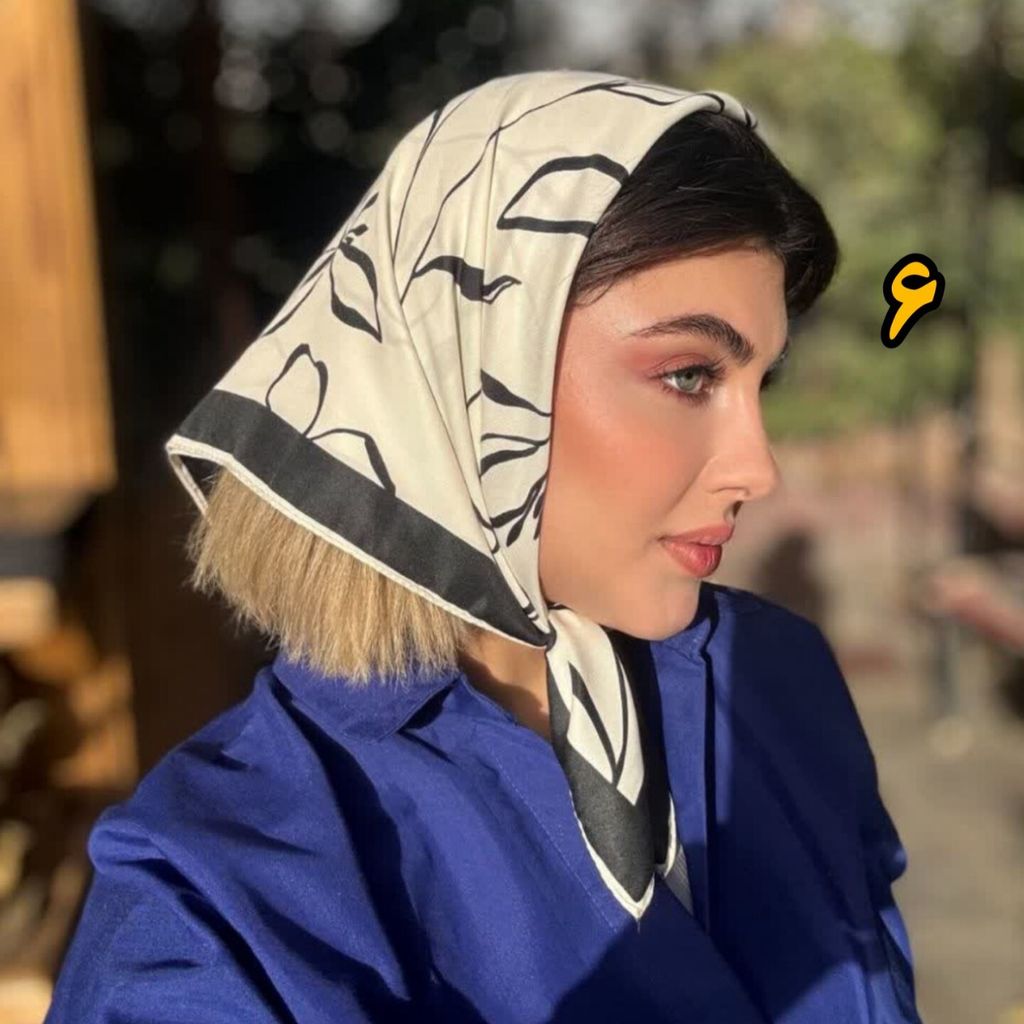 خرید انلاین مینی اسکارف ابریشم توییل وارداتی