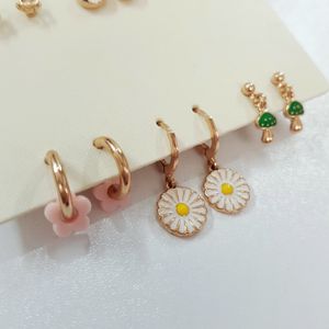 قیمت ارزان پک نه جفتی اقتصادی گوشواره و گلگوش طلایی ، در مدل های مختلف