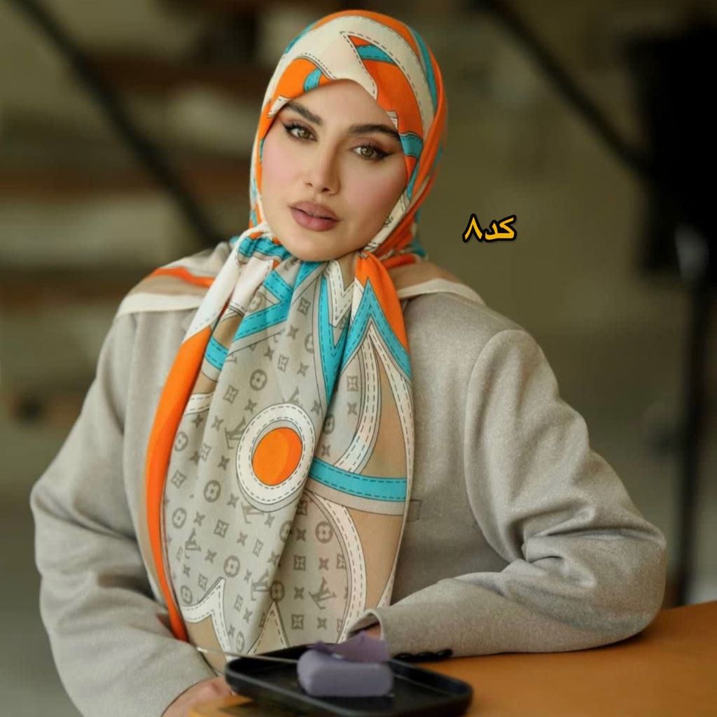 قیمت ارزان روسری سیااسکارف پاییزی