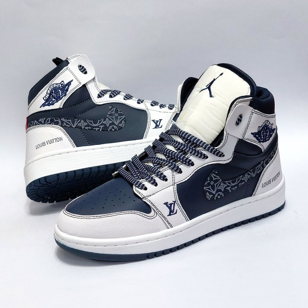 خرید انلاین کتانی نایک جردن وان ساقدار طرح جدید لویی ویتون 2026 Nike Jordan one LV
