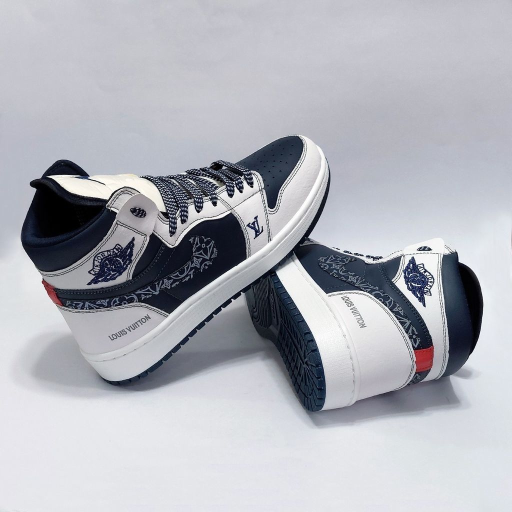 خرید انلاین کتانی نایک جردن وان ساقدار طرح جدید لویی ویتون 2026 Nike Jordan one LV