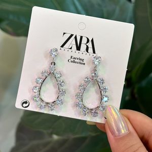 قیمت ارزان گوشواره مجلسی نگینی