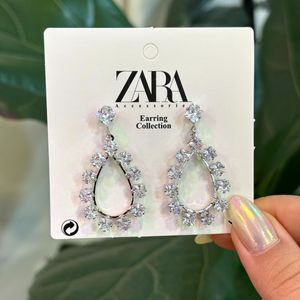 قیمت ارزان گوشواره مجلسی نگینی