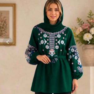 خرید اینترنتی شومیز مانتویی دخترانه زنانه شیک شانتون فری سایز تا 46