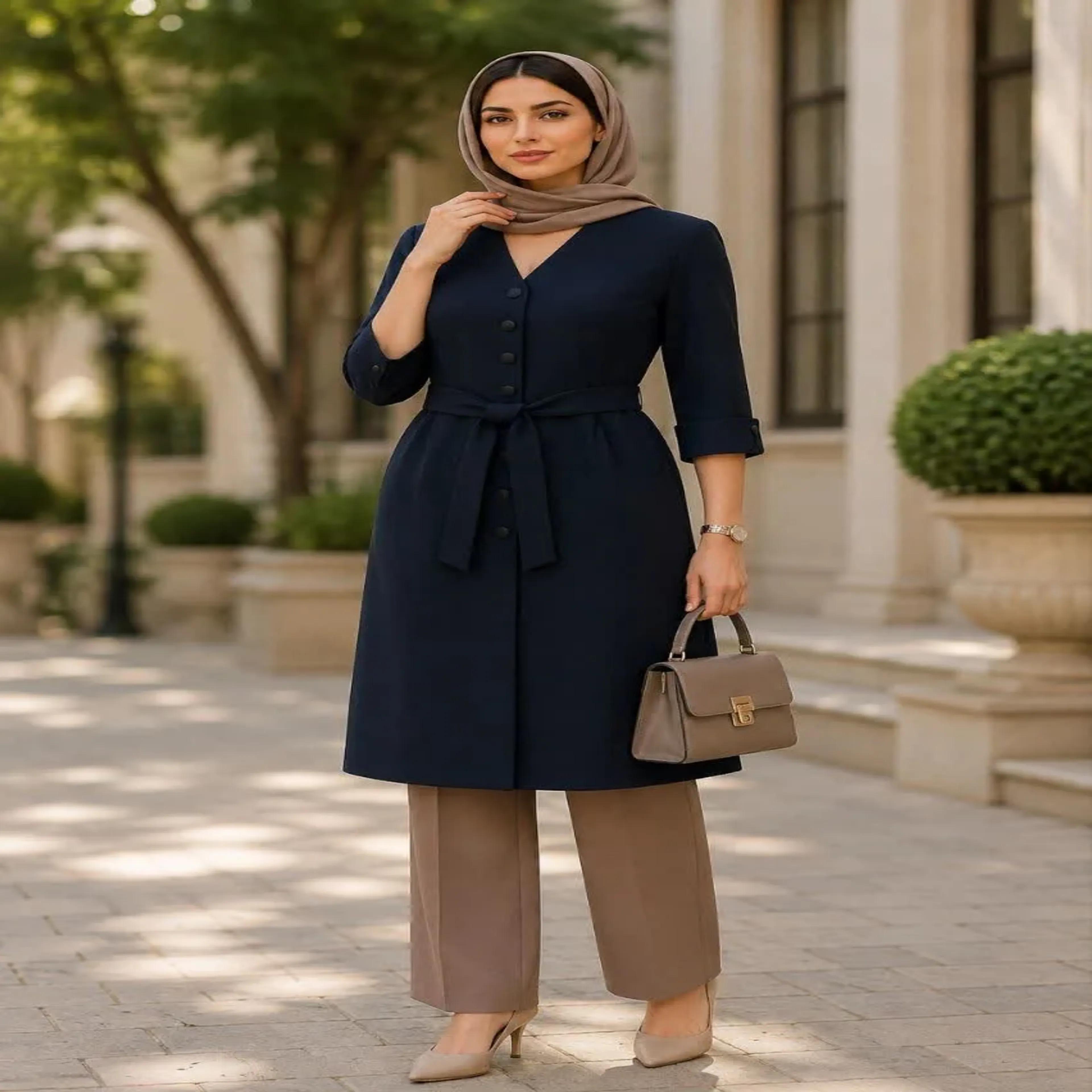 خرید اینترنتی قیمت مانتو تک تابستانی مدل آستین پاکتی
