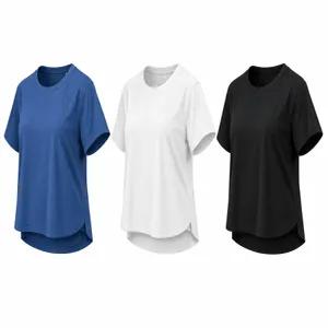 خرید اینترنتی قیمت تیشرت ورزشی زنانه ملانژ کد 11430