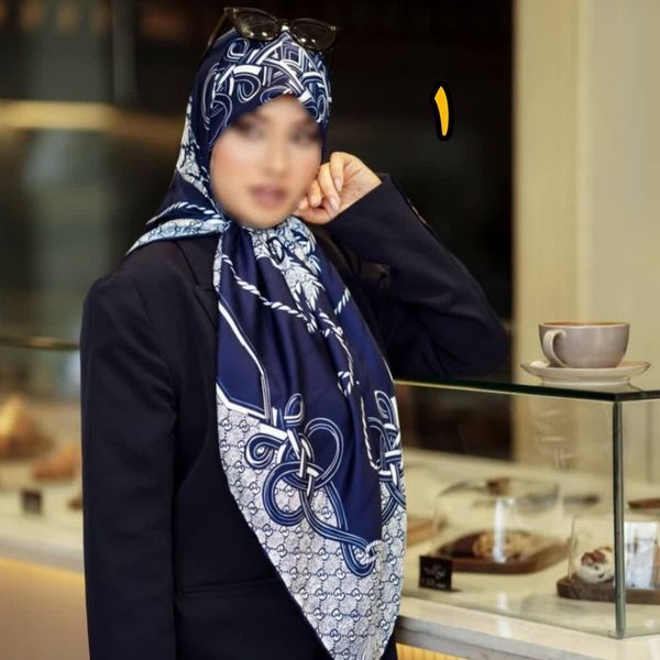 روسری مجلسی ابریشم درجه یک