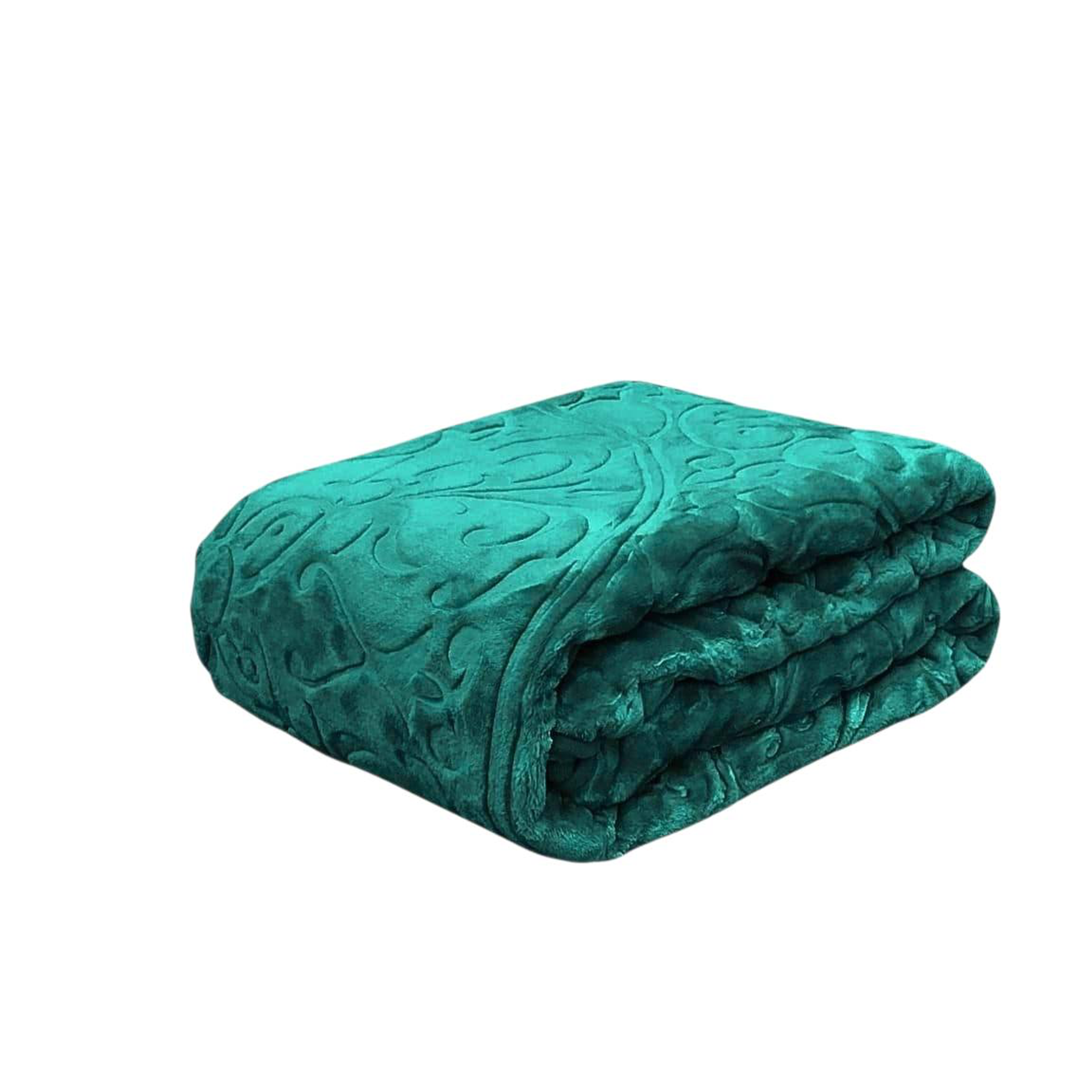 خرید اینترنتی قیمت پتو گلبافت طرحدار برجسته یک نفره 220 در 160 سانتیمتر رنگ کله غازی