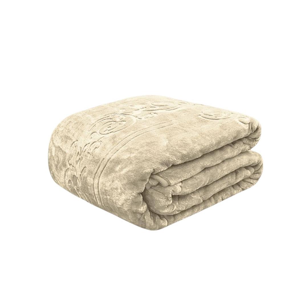 خرید اینترنتی قیمت پتو گلبافت طرحدار برجسته دو نفره 220 در 200 سانتیمتر در 12 رنگ