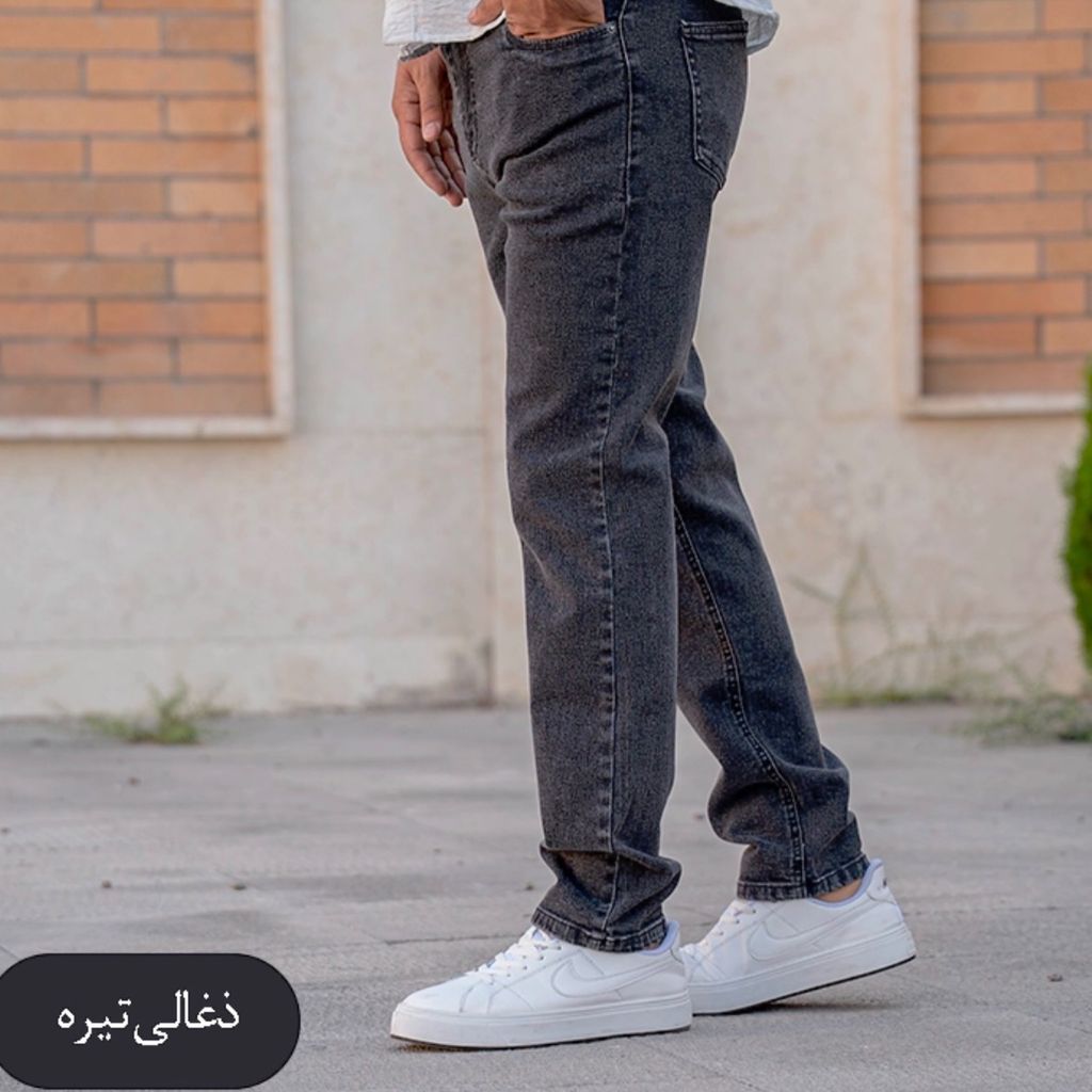 خرید آنلاین شلوار جین مردانه ذغالی
