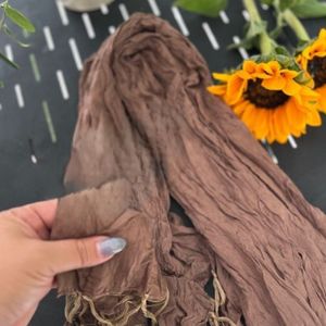 شال نخی چروک ریشه عنکبوتی