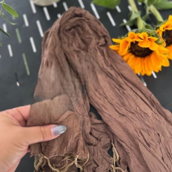 شال نخی چروک ریشه عنکبوتی