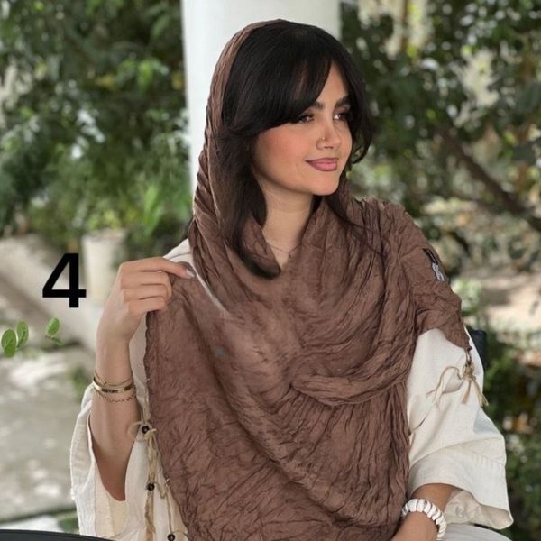 شال نخی چروک ریشه عنکبوتی