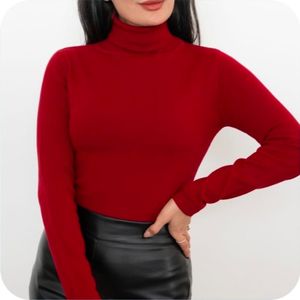 خرید آنلاین پیراهن یقه اسکی زنانه دخترانه اکرولیک ضدحساسیت نرم