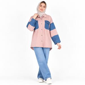 خرید اینترنتی قیمت کت کتان زنانه پاییزی اسپرت