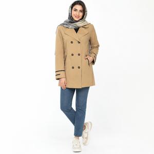 خرید اینترنتی قیمت بارانی زنانه آستردار وارداتی