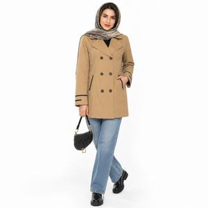 خرید اینترنتی قیمت بارانی زنانه آستردار وارداتی